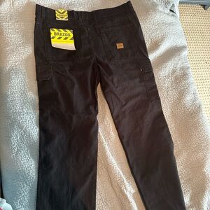 Brazos Men's Black Cargo Pants